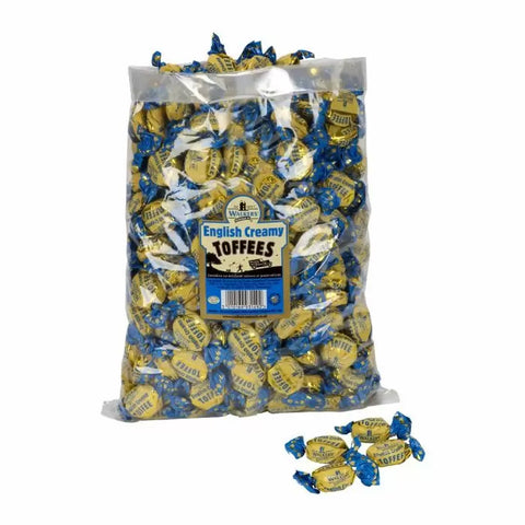 Walkers English Creamy Toffees 2.5kg Bag