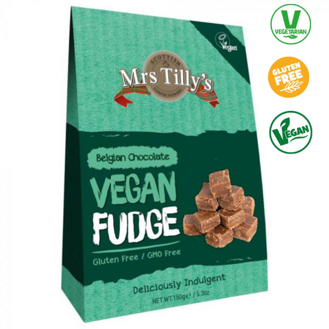 Mrs Tilly's Vegan Belgian Chocolate Fudge