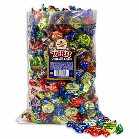 Walkers Assorted Toffees & Eclairs 2.5kg Bag