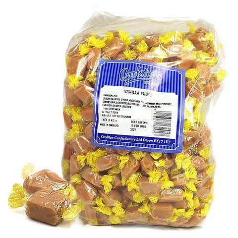 3kg Wrapped Vanilla Fudge Sweets