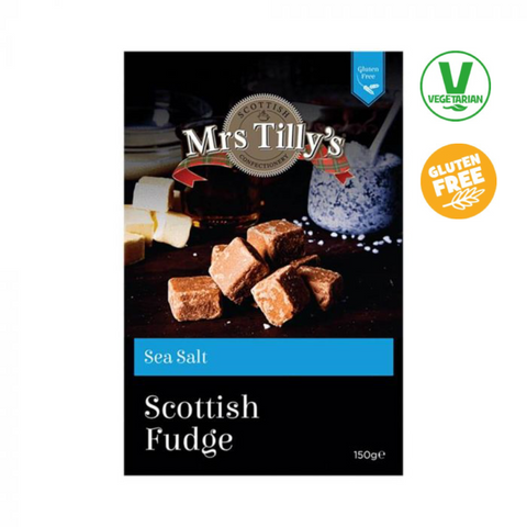 Mrs Tilly's Sea Salt Scottish Fudge