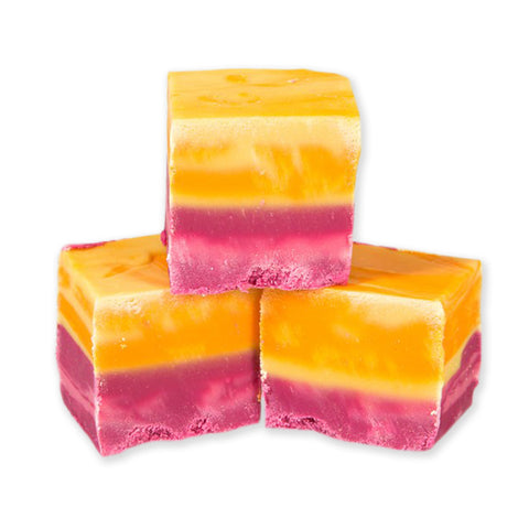 Rainbow Fruit Fudge